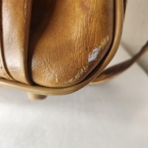 Vintage American Luggage Works Carry On Bag Leather Luggage 1975 - Picture 14 of 16